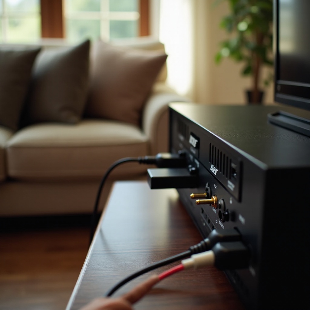 alte bose anlage an fernseher anschließen