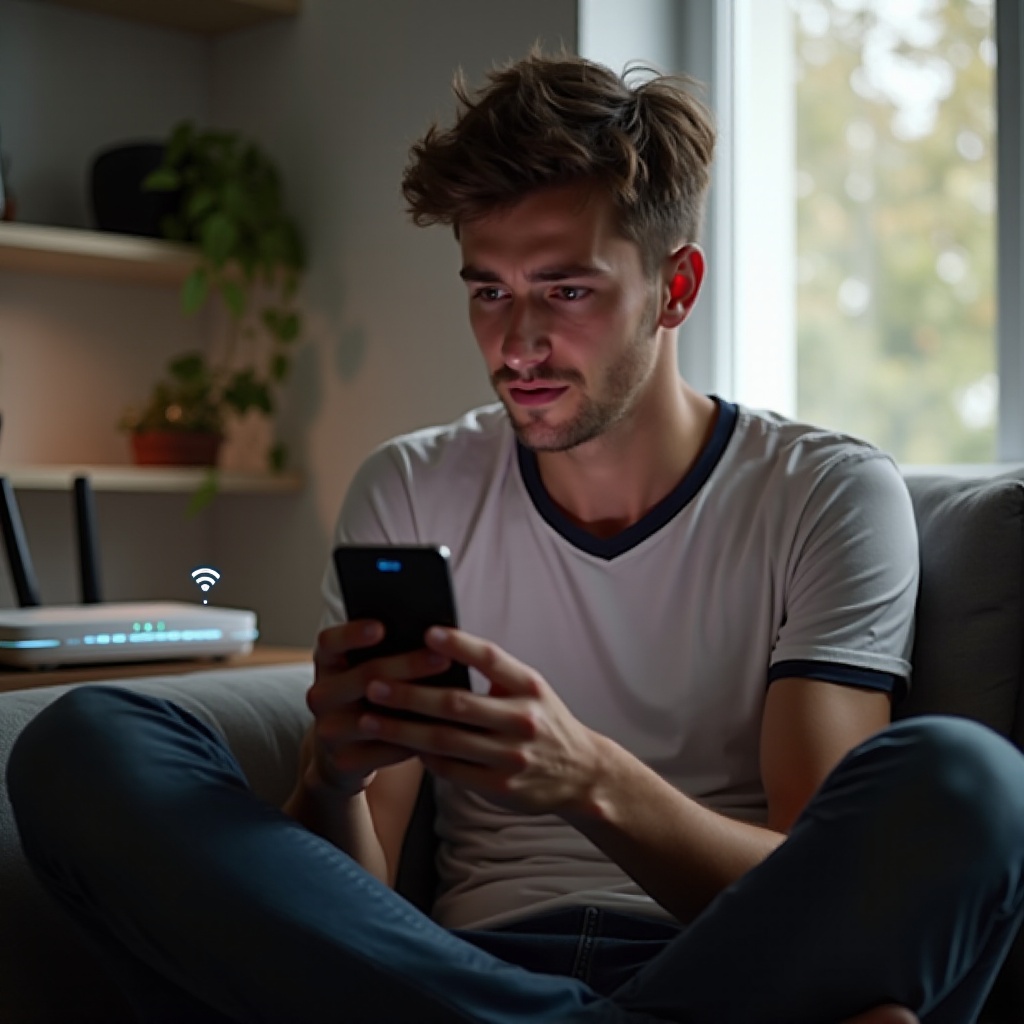 wlan am handy langsam